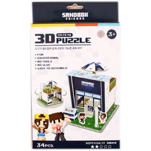 G06] 5000 샌드박스 3D입체조립퍼즐(12개)