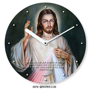 (교회인테리어시계)2076 갈라디아서 2:20