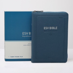영문 성경 ESV BIBLE (중/네이비/단본/지퍼)