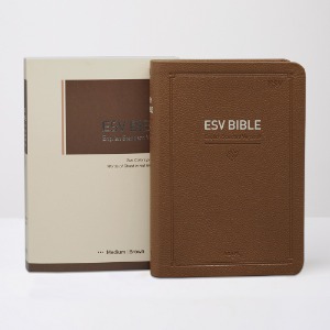 영문 성경 ESV BIBLE (중/브라운/단본/무지퍼)