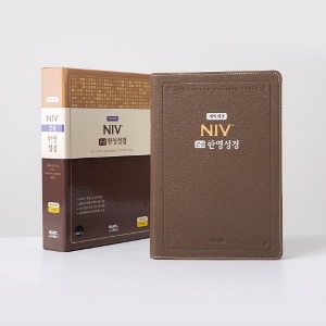 개역개정 NIV 큰글 한영성경 (대/모카브라운/색인/단본/무지퍼)