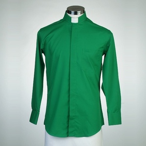 오메가셔츠(로만카라) 녹색