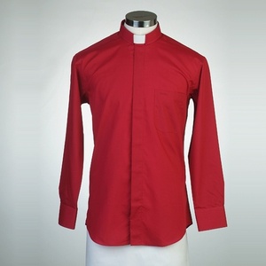오메가셔츠(로만카라) 빨강