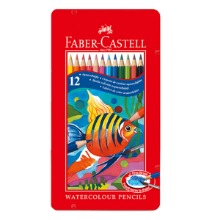 9500 파버카스텔 틴케이스 수채 12색 색연필