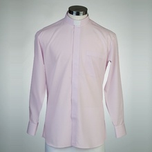 오메가셔츠(로만카라) 핑크
